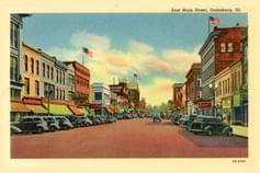 Vintage Postcard sqr - Katherine Hamilton Smith Road Scholar